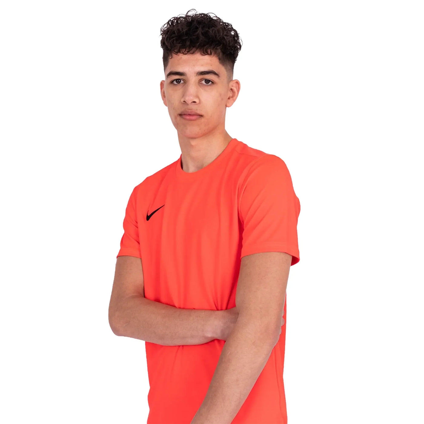 T-Shirt Nike Dri-FIT Park VII SS Bright Crimson Noir T Shirt — vue 3