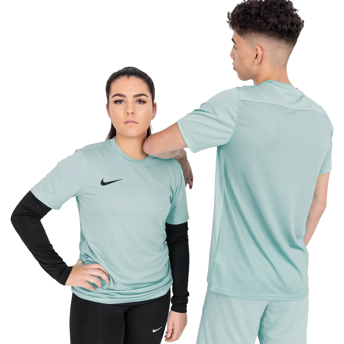 T-Shirt Nike Dri-FIT Park III Hyper Turquoise Noir T Shirt — vue 3