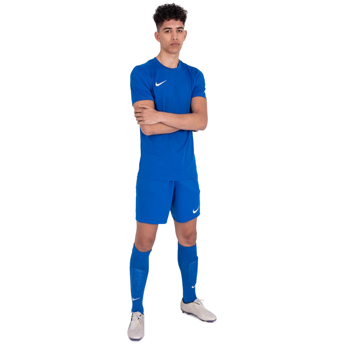 T-Shirt Nike Dri-FIT Park III Royal Bleu Blanc T Shirt — vue 3