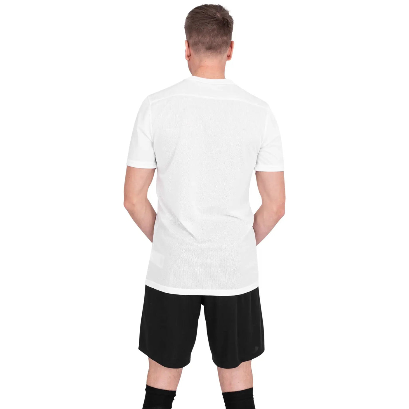 T-Shirt Nike Dri-FIT Park III Blanc Noir T Shirt — vue 4