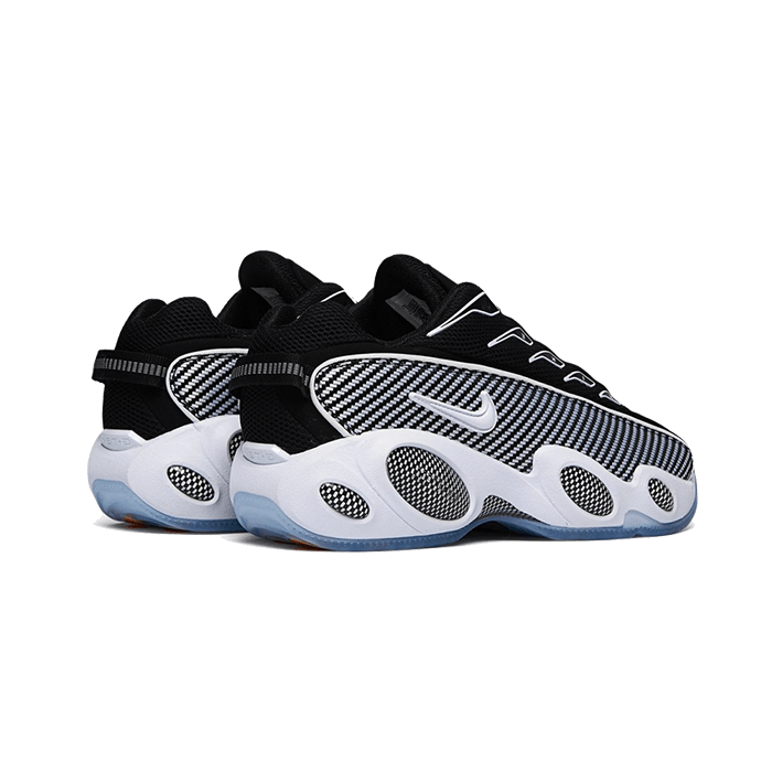 Baskets Nike NOCTA Glide Noir Blanc — vue 3