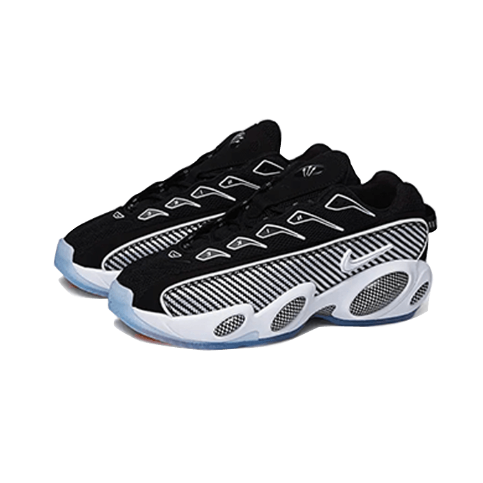 Baskets Nike NOCTA Glide Noir Blanc — vue 2
