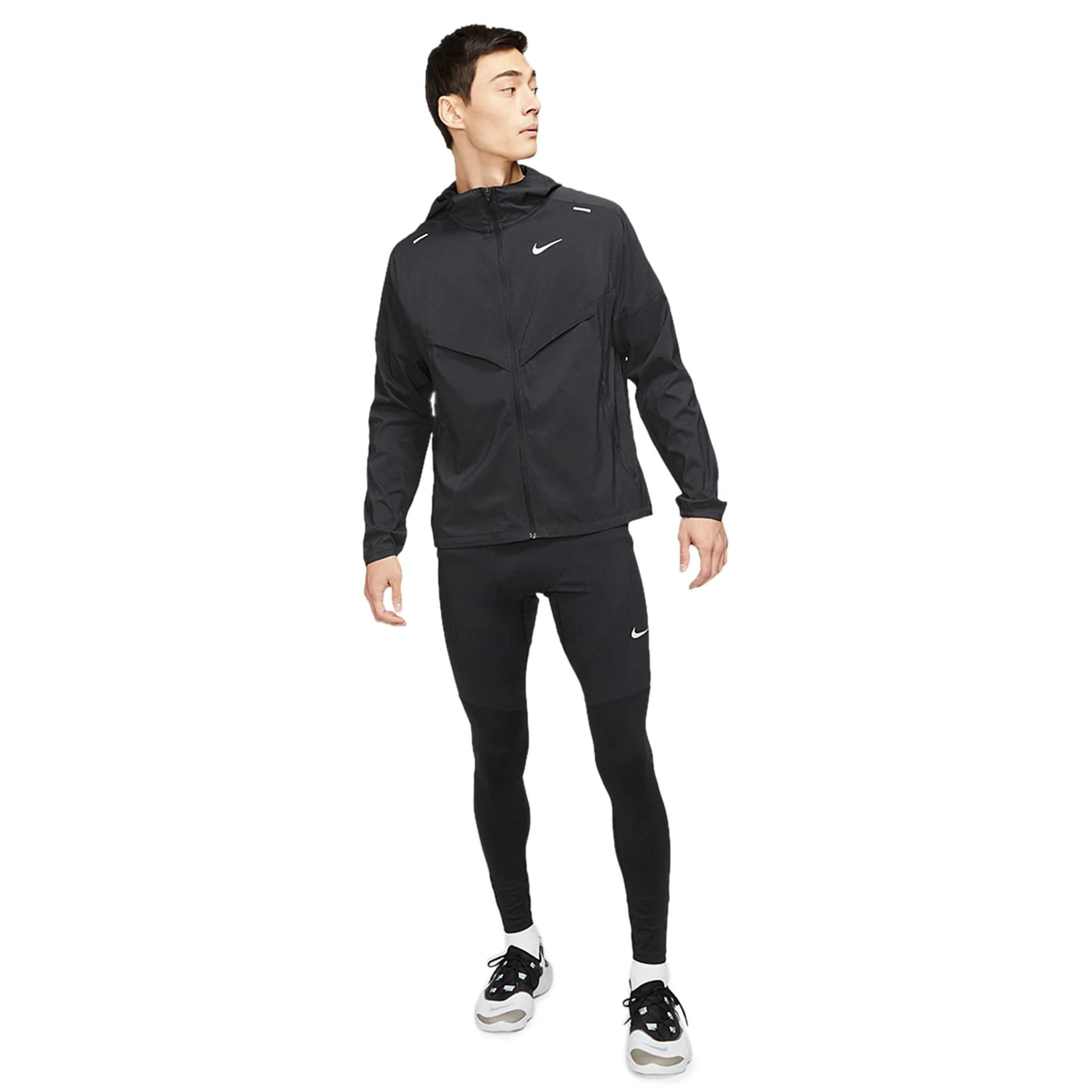 Veste Nike Repel Packable Noir Windrunner — vue 4