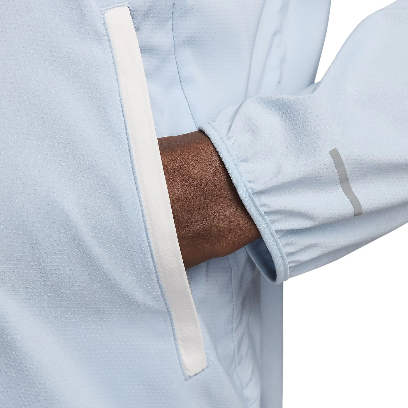 Veste Nike Repel Packable Blanc Bleu Windrunner — vue 6