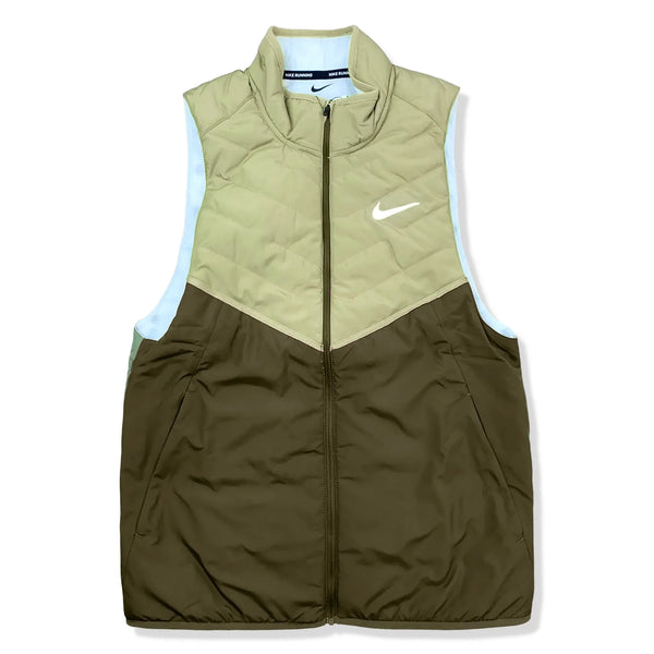 Gilet Nike Therma-fit Repel Vert Gilet