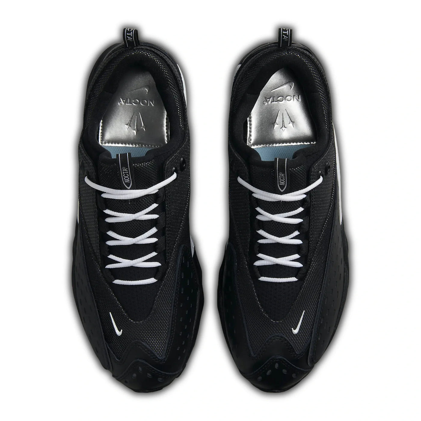 Baskets Nike × NOCTA Air Zoom Drive Noir Blanc — vue 3