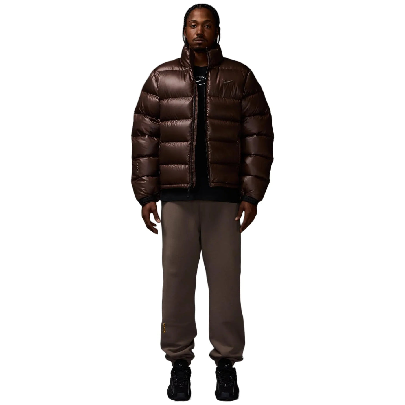 Baskets Nike × NOCTA Sunset Baroque Marron Puffer — vue 3