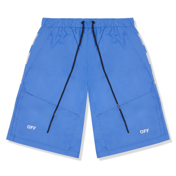 Short Off-White Athletic Cargo Bleu