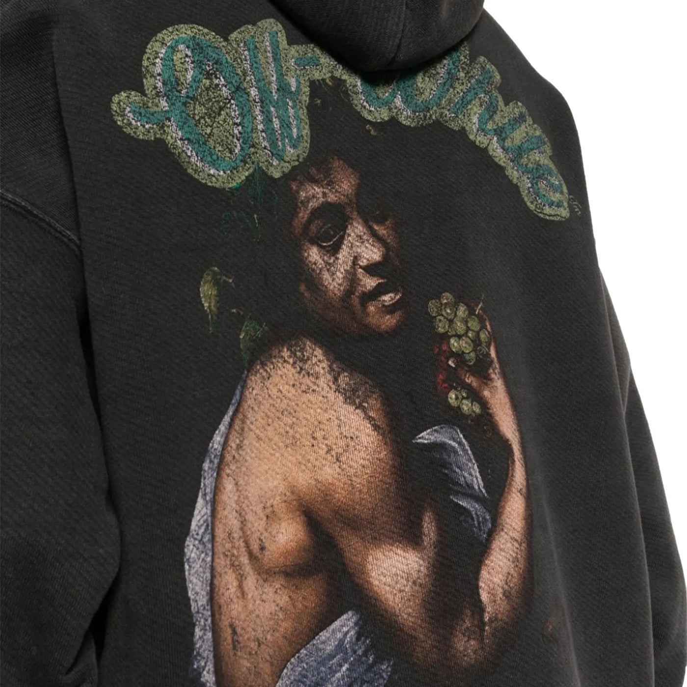 Hoodie Off-White Bacchus Skate Noir — vue 5