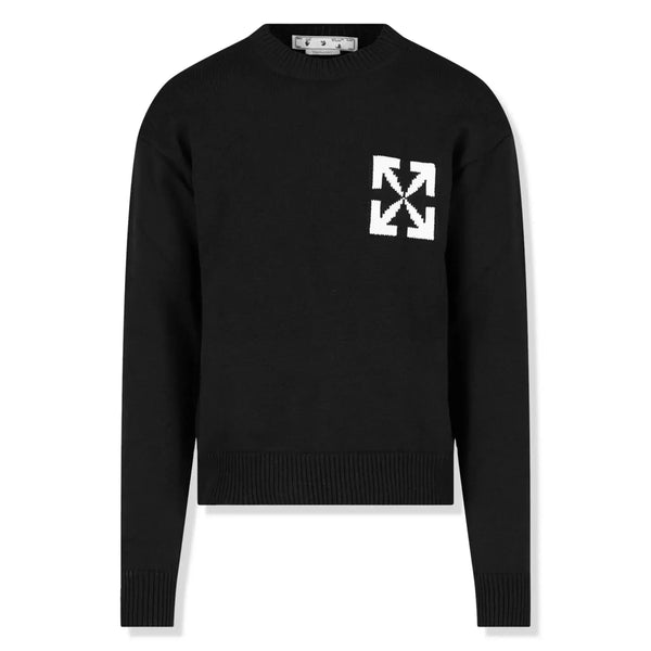 Sweat Off-White Single Arrows Noir Knit