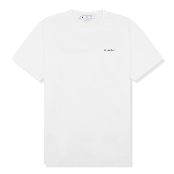 T-Shirt Off-White Waves Diagonals Blanc T Shirt