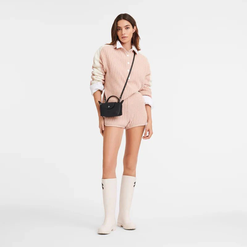 Pochette Longchamp le Pliage Xtra XS Noir — vue 3