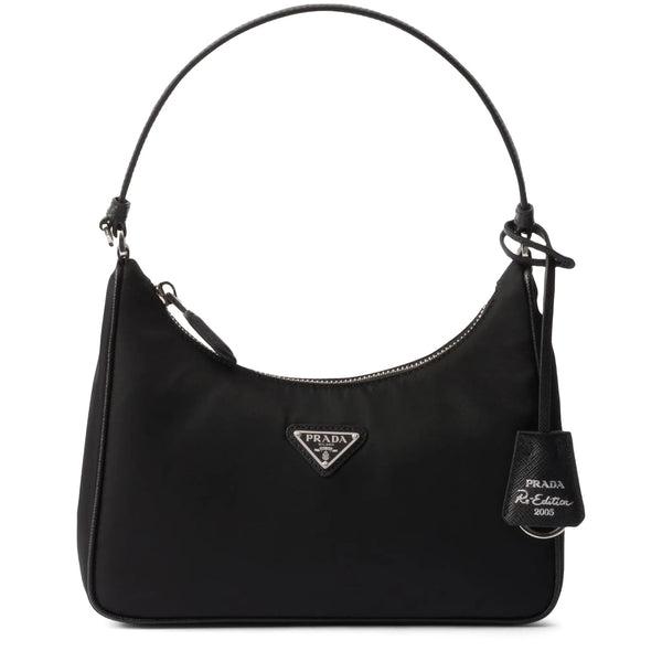 Sac Prada Logo Re-edition 2005 Mini Noir