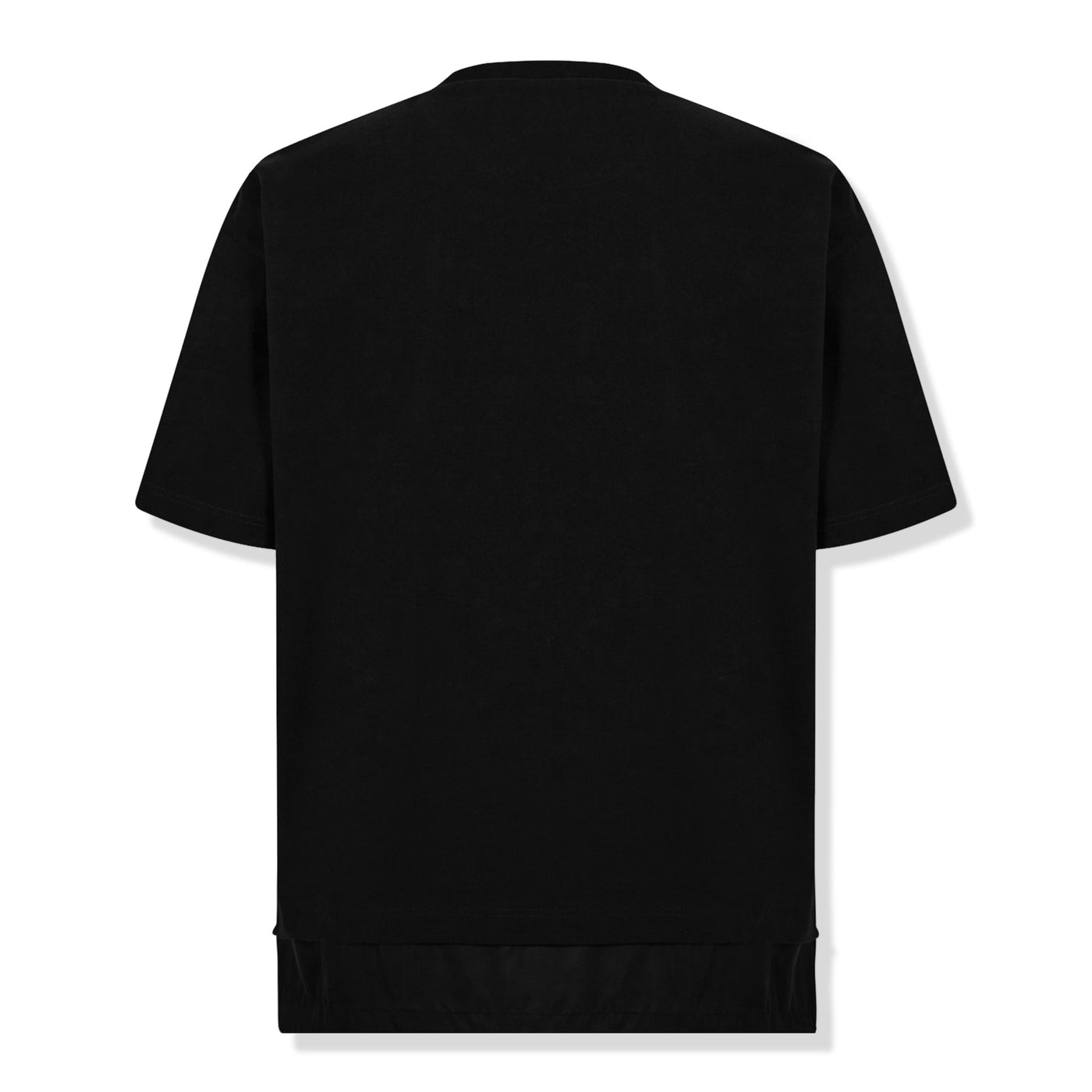 T-Shirt Prada Logo Re-nylon Jersey T Shirt Noir — vue 2