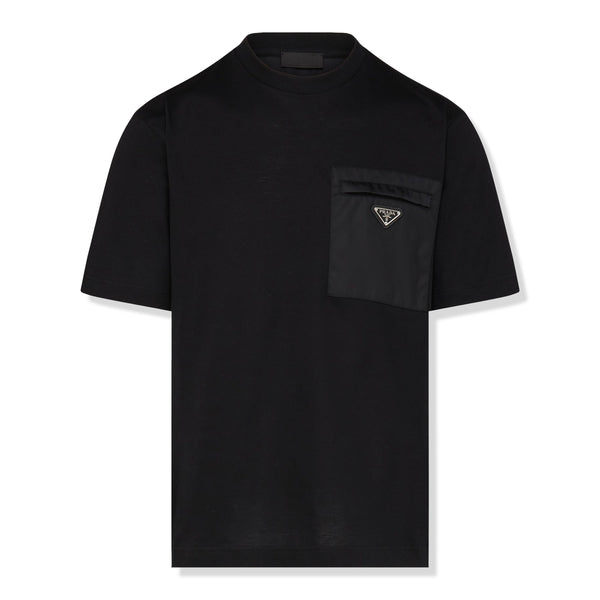 T-Shirt Prada Pocket Re-nylon Noir T Shirt