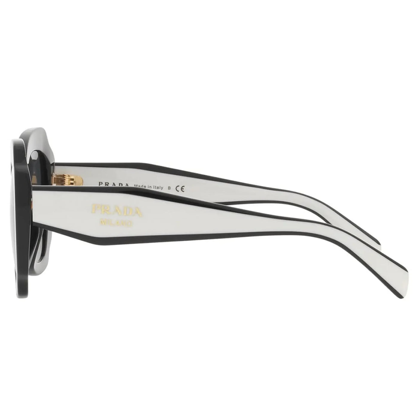Lunettes de soleil Prada PR 16YS 09Q5S0 Noir — vue 3