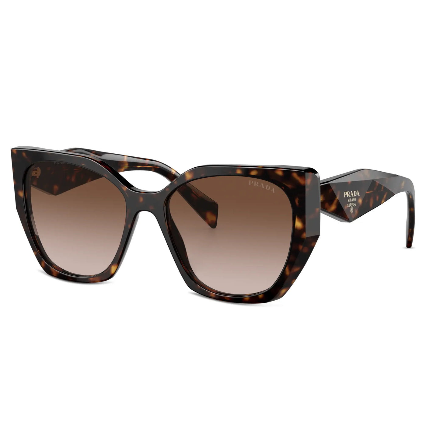 Lunettes de soleil Prada PR 19ZS 2AU6S1 Tortoise — vue 4