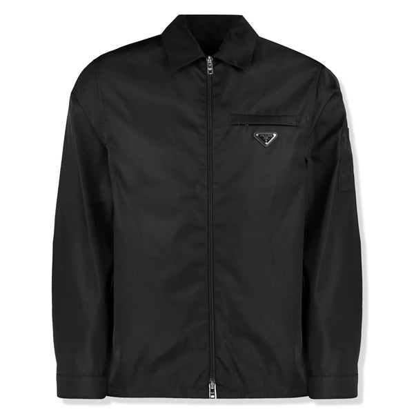 Veste Prada Re Nylone Classic Collar Noir