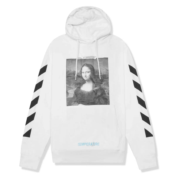 Hoodie Off-White Preloved - Mona Lisa Blanc Noir Gris
