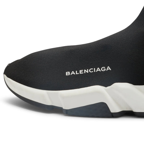 Baskets Balenciaga Preloved - Speed Knit Sock Noir Blanc