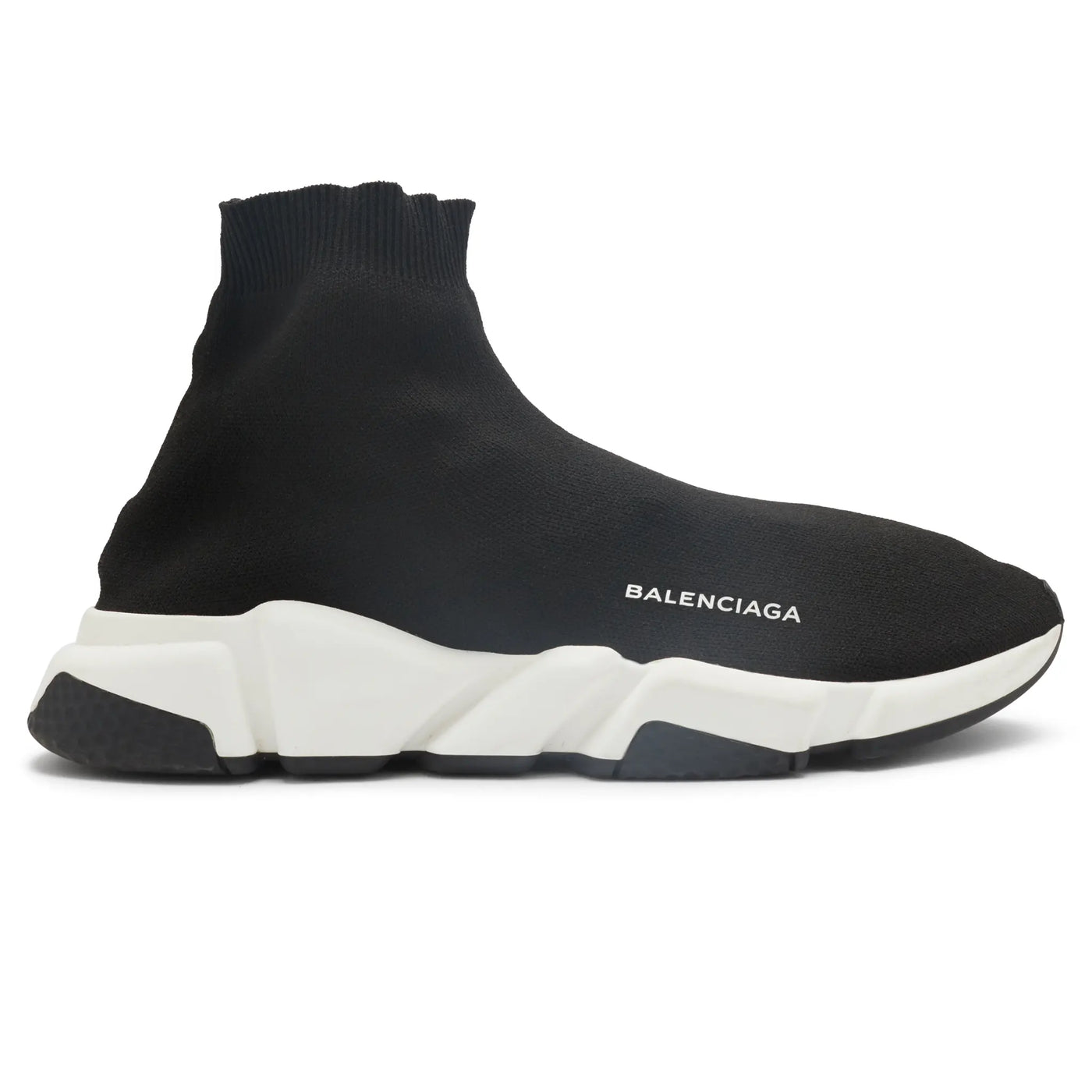 Baskets Balenciaga Preloved - Speed Knit Sock Noir Blanc