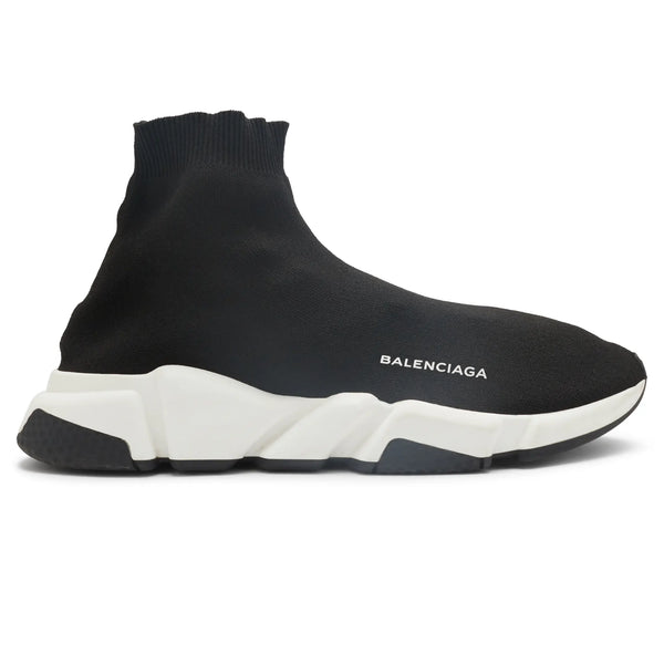 Baskets Balenciaga Preloved - Speed Knit Sock Noir Blanc