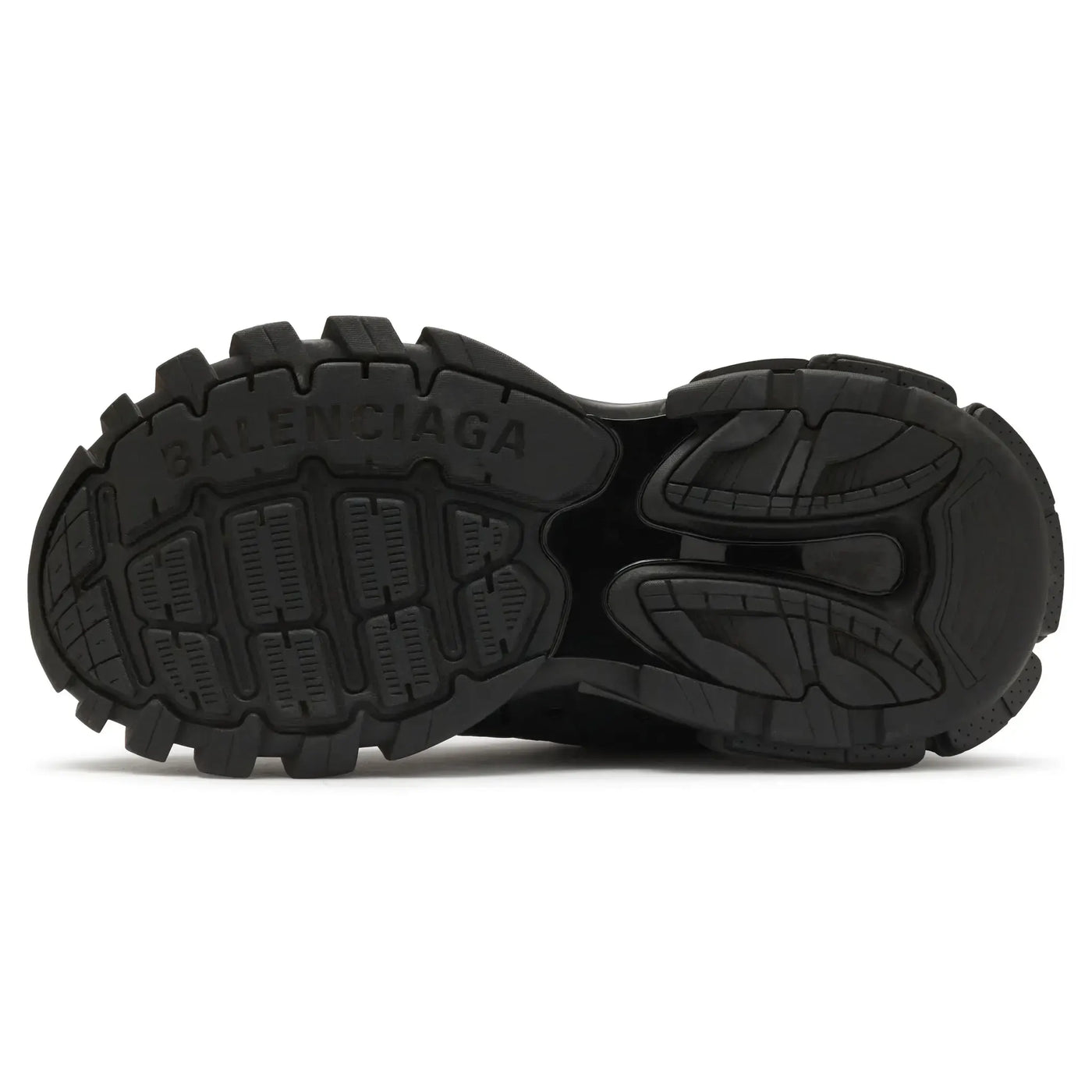 Baskets Balenciaga Preloved - Track 2.0 Triple Noir Clear Sole — vue 4