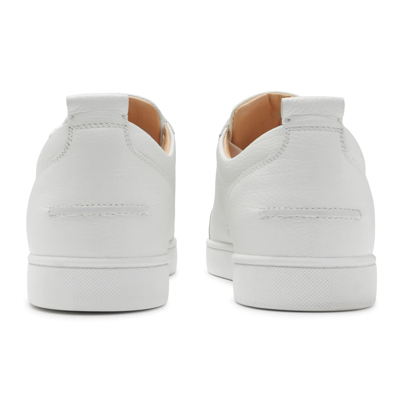 Baskets Christian Louboutin Preloved - Rantulow Flat Blanc Grain — vue 3
