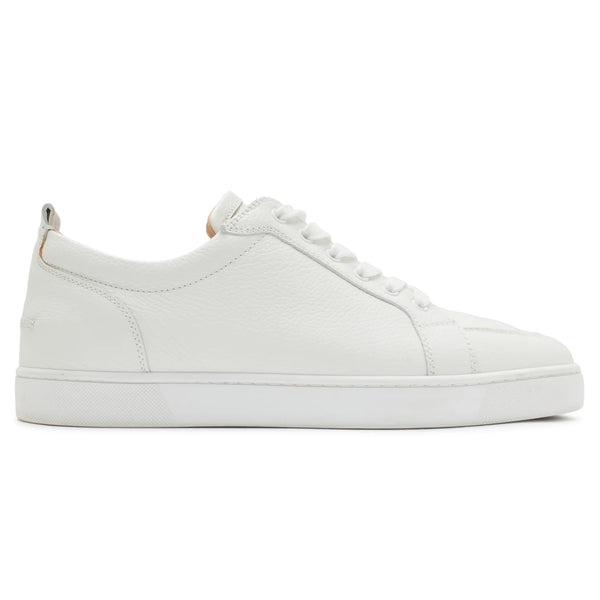 Baskets Christian Louboutin Preloved - Rantulow Flat Blanc Grain