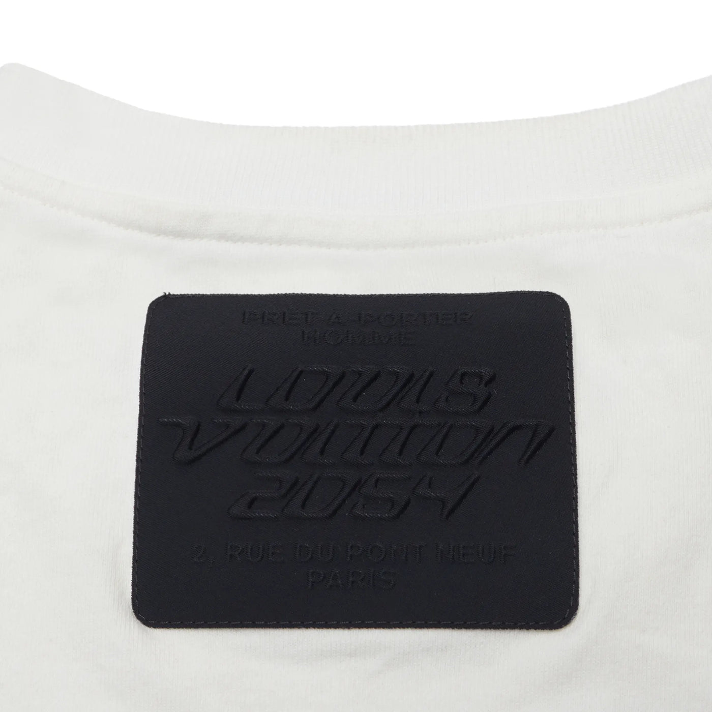 T-Shirt Louis Vuitton Preloved - 2054 Planes Blanc T Shirt — vue 3