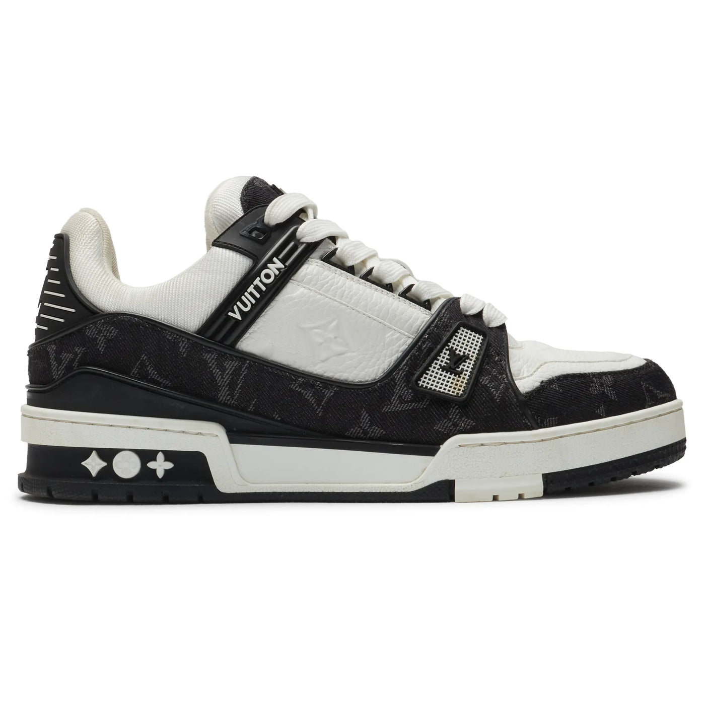 Baskets Louis Vuitton Preloved - Monogram Noir Denim