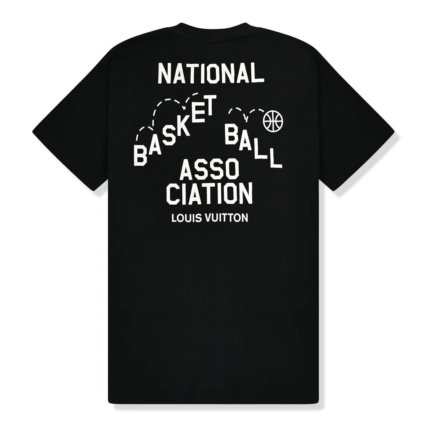 T-Shirt Louis Vuitton NBA Noir T Shirt — vue 2