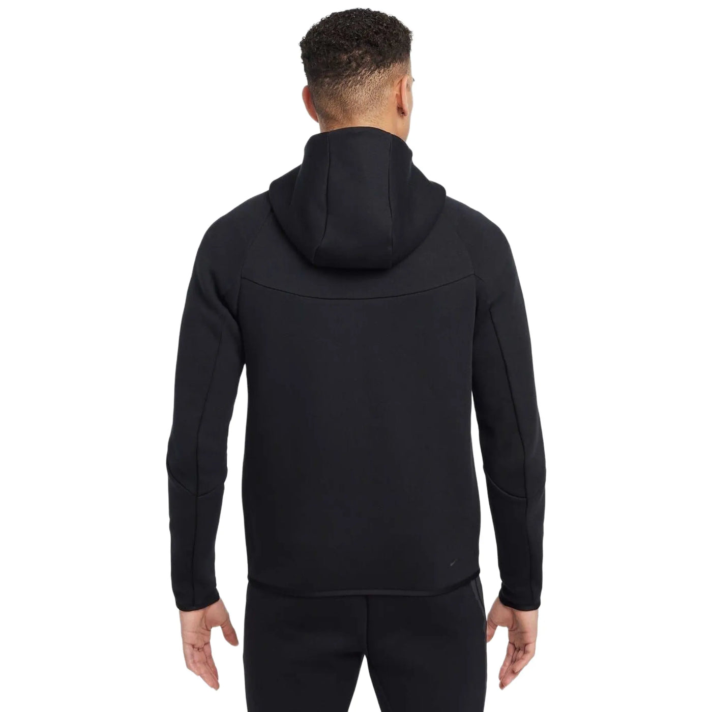 Hoodie Nike Preloved - Tech Fleece Noir — vue 2