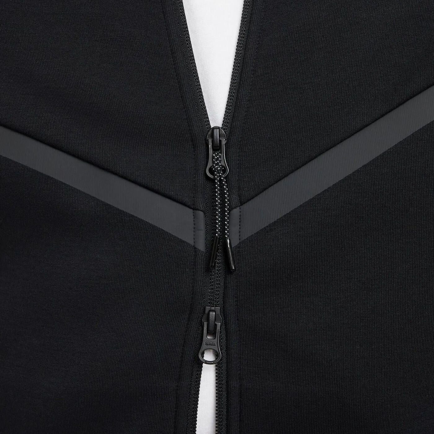 Hoodie Nike Preloved - Tech Fleece Noir — vue 5