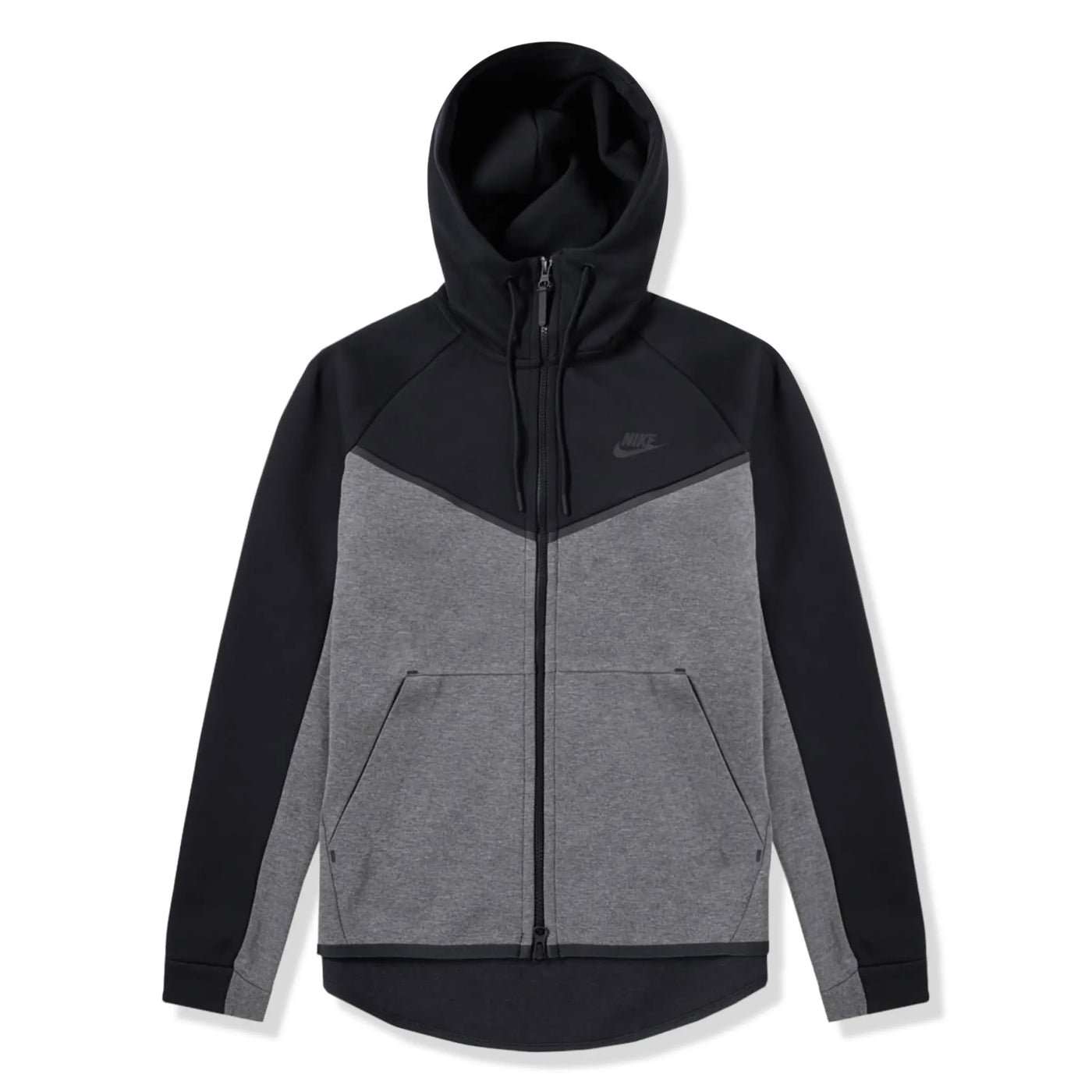 Survêtement Nike Preloved - Tech Fleece Charcoal Heather Noir Tracksuit — vue 2