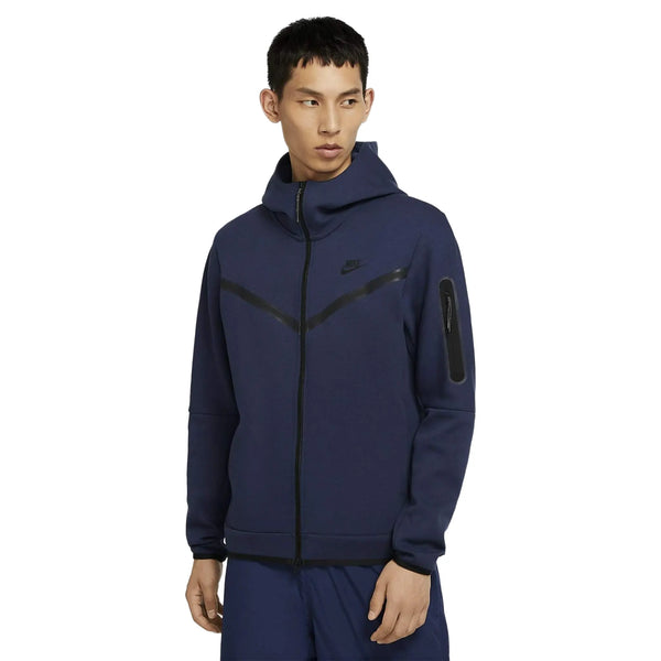 Hoodie Nike Preloved - Tech Fleece Marine