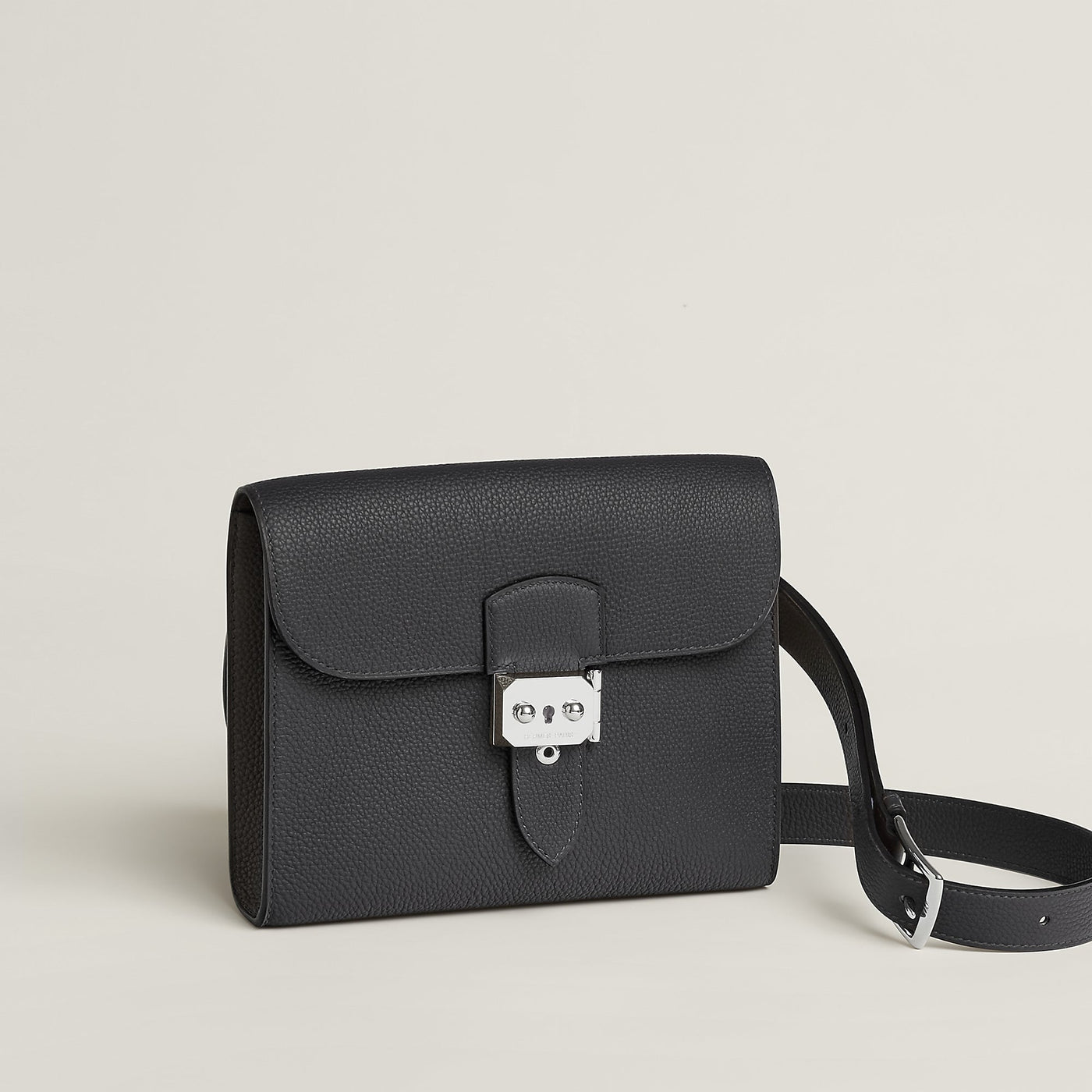 Sac Hermès à Dépêches 21 Ardoise (F)
