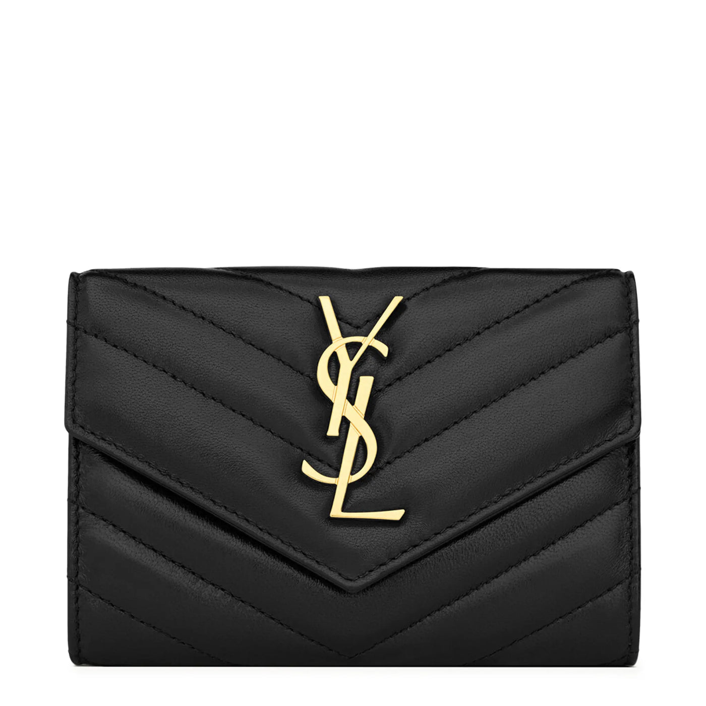 Portefeuille Saint Laurent Cassandre Matelasse Lambskin Small Envelope