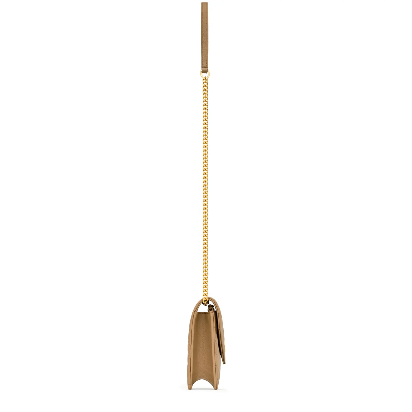 Sac à bandoulière Saint Laurent Monogram Envelope Foncé Beige Crossbody — vue 4
