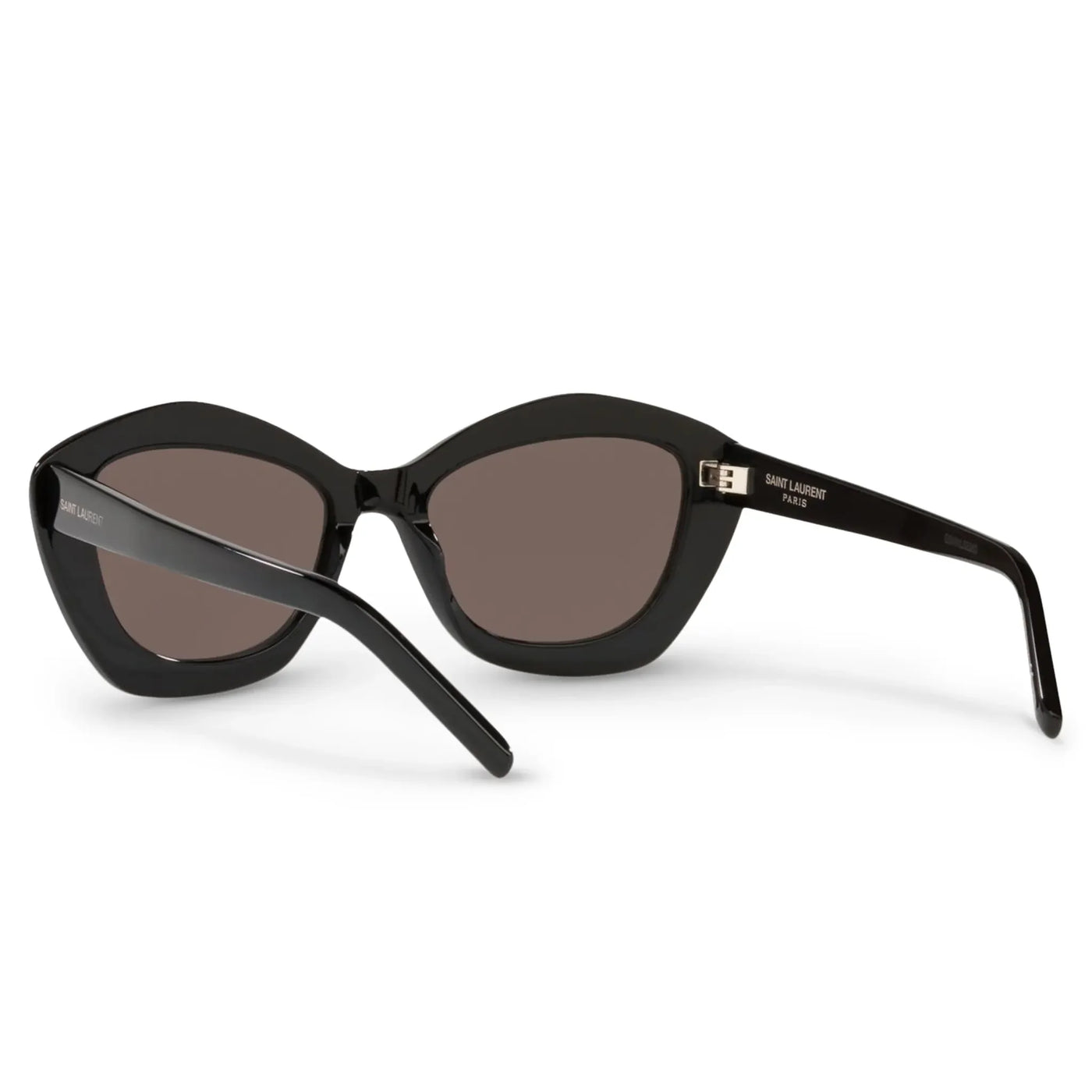 Lunettes de soleil Saint Laurent SL 68 001 Cat Eye Noir — vue 4