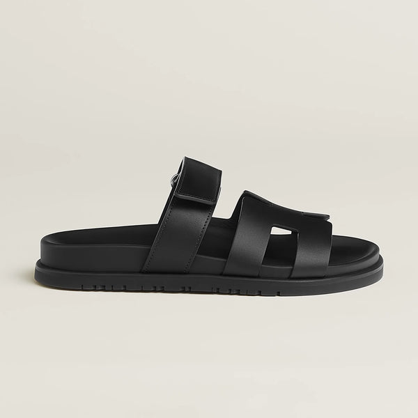 Sandales Hermès Chypre Noir