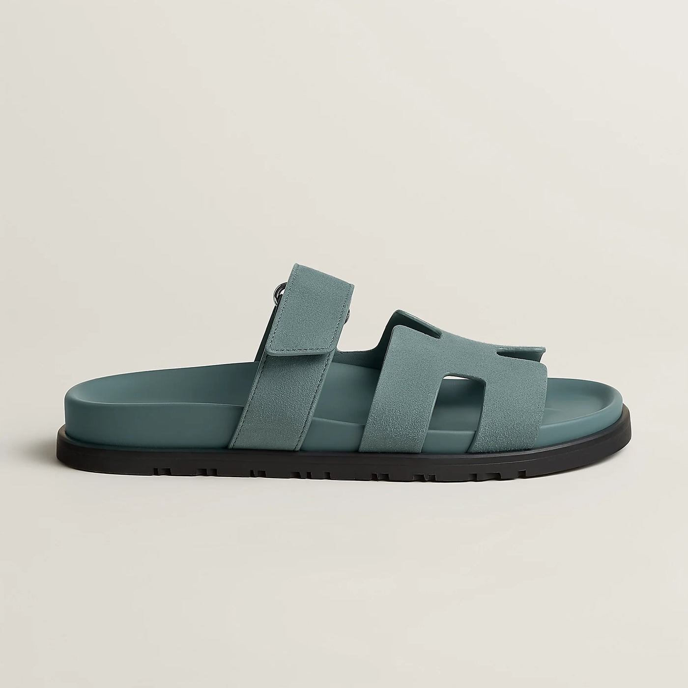 Sandales Hermès Chypre Bleu Tonnerre
