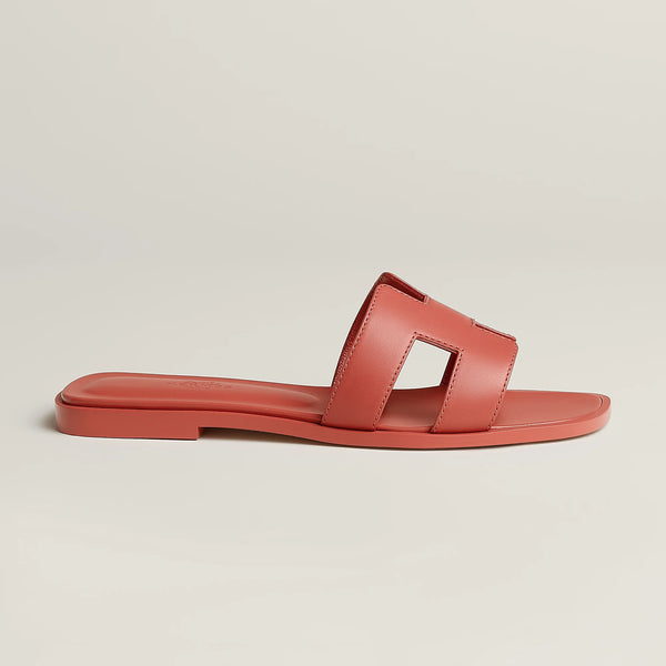 Sandales Hermès Oran Rouge Tomette