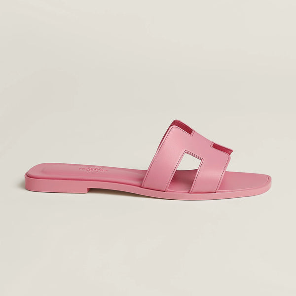 Sandales Hermès Oran Rose Bonbon