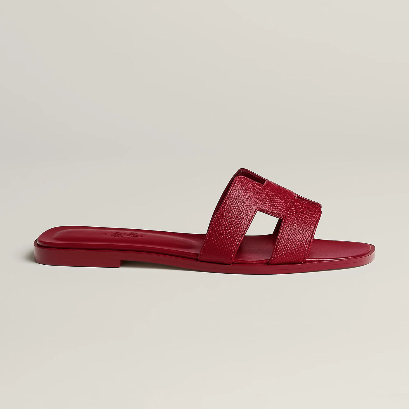 Sandales Hermès Oran Rose Framboise