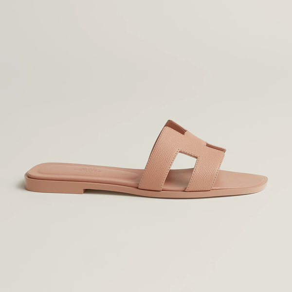 Sandales Hermès Oran Beige/Perlino