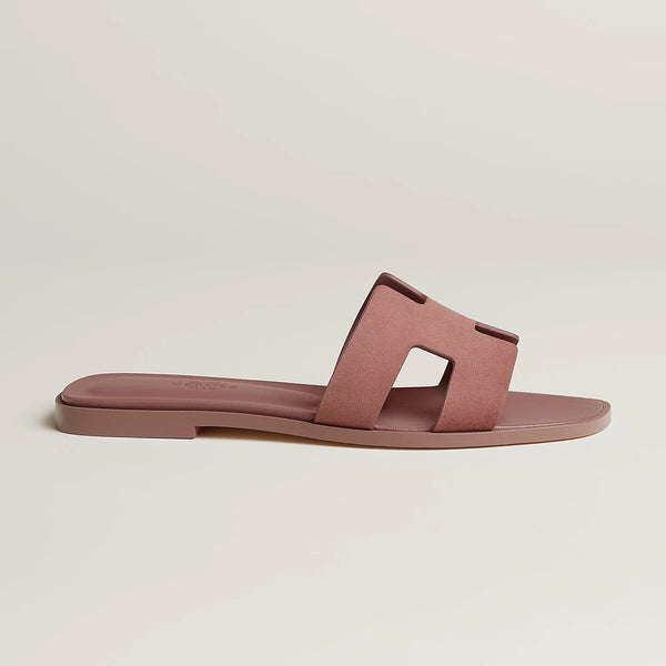 Sandales Hermès Oran Rose Antique