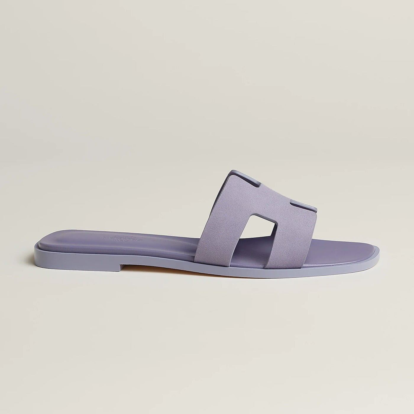 Sandales Hermès Oran Violet Glycine