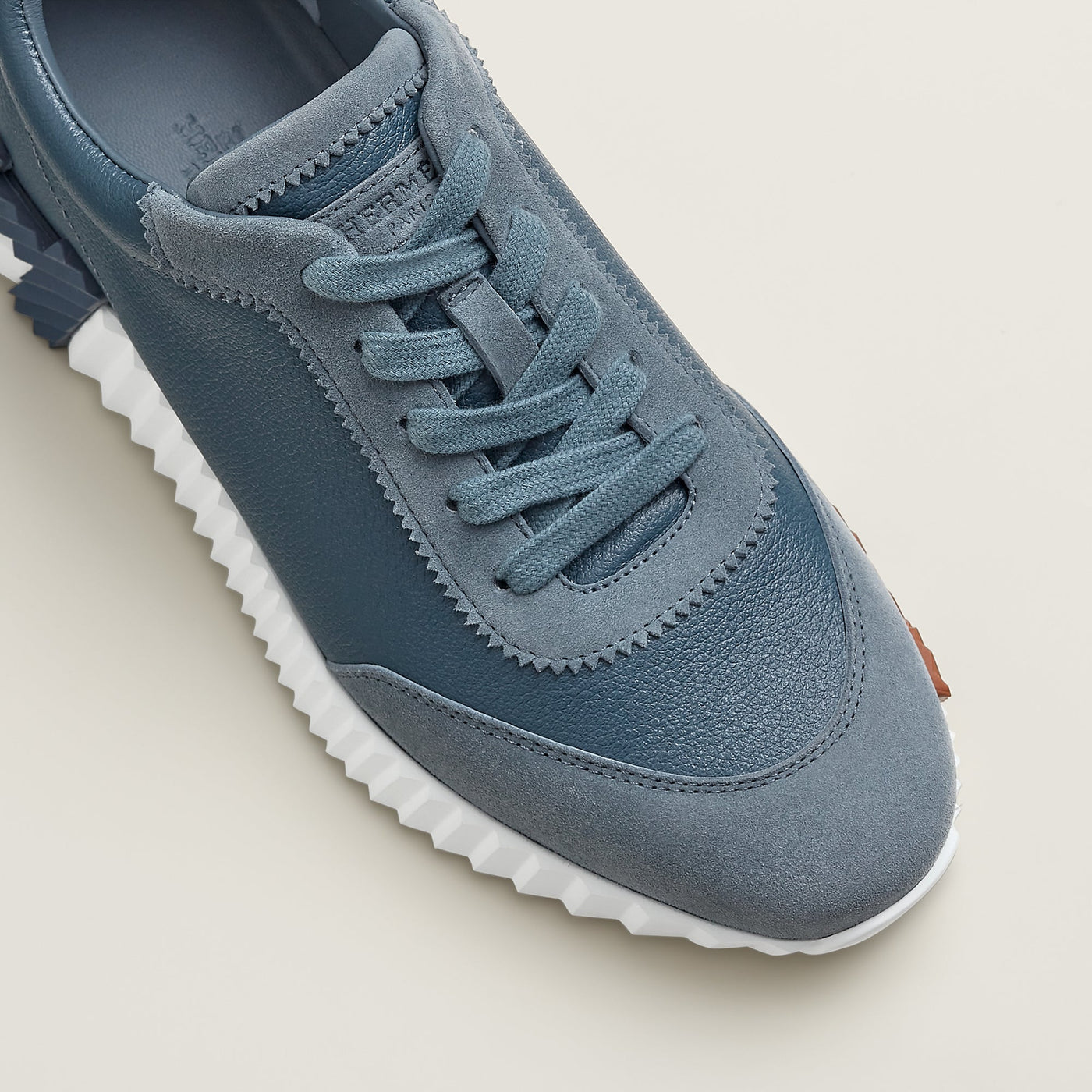 Baskets Hermès Bouncing Bleu Mer — vue 5