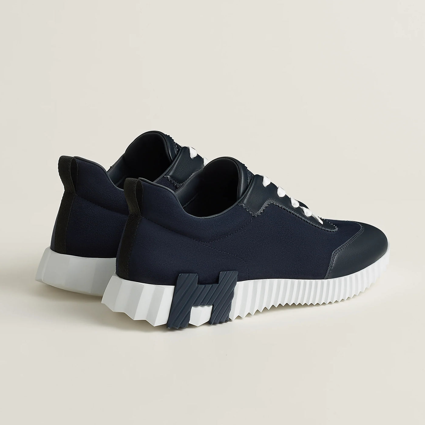 Baskets Hermès Bouncing Marine — vue 3